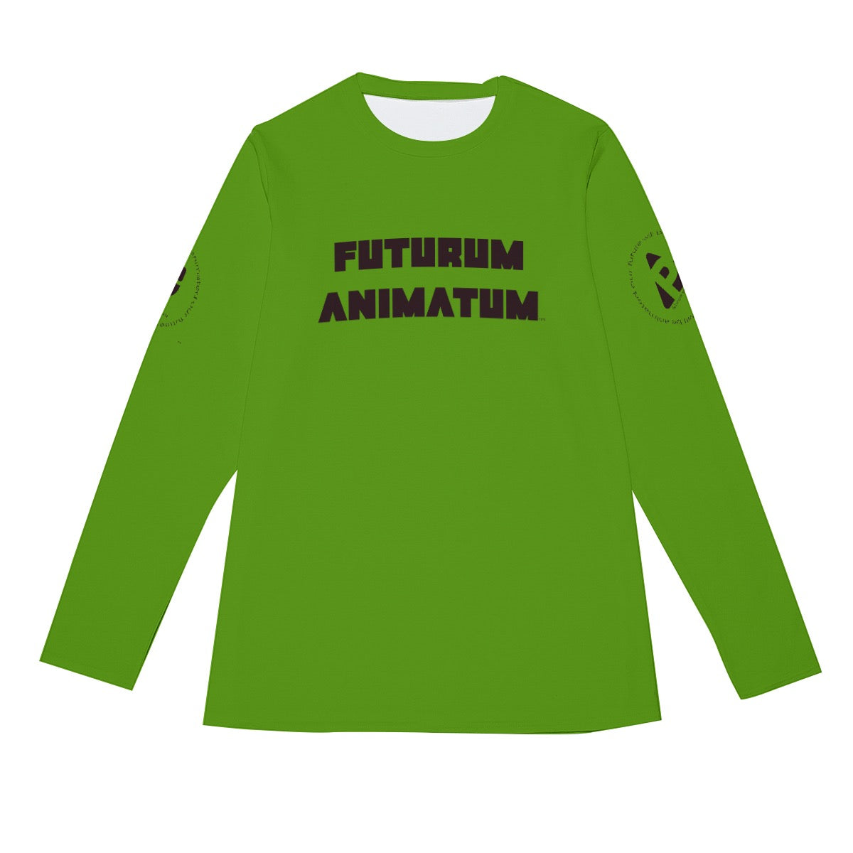 PECAN Design-Your-Own, Futurum Animatum Long Sleeve T-Shirt - Green