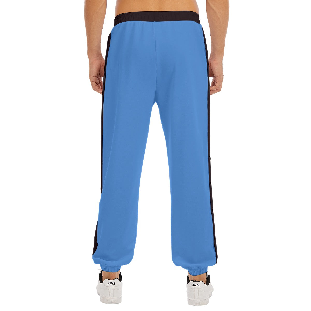 PECAN Futurum Animatum Basketball Sweatpants -- Blue PECAN Black