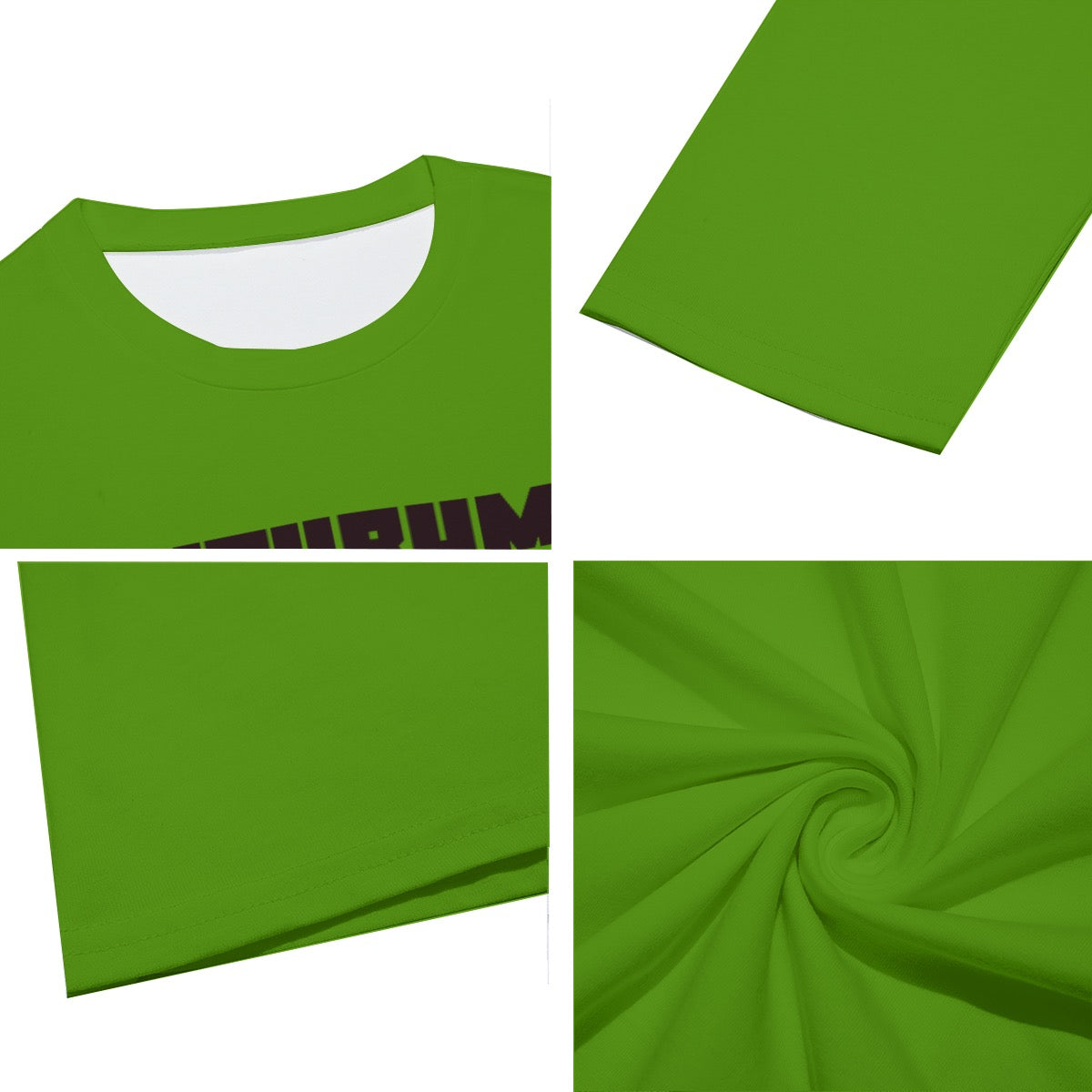 PECAN Design-Your-Own, Futurum Animatum Long Sleeve T-Shirt - Green