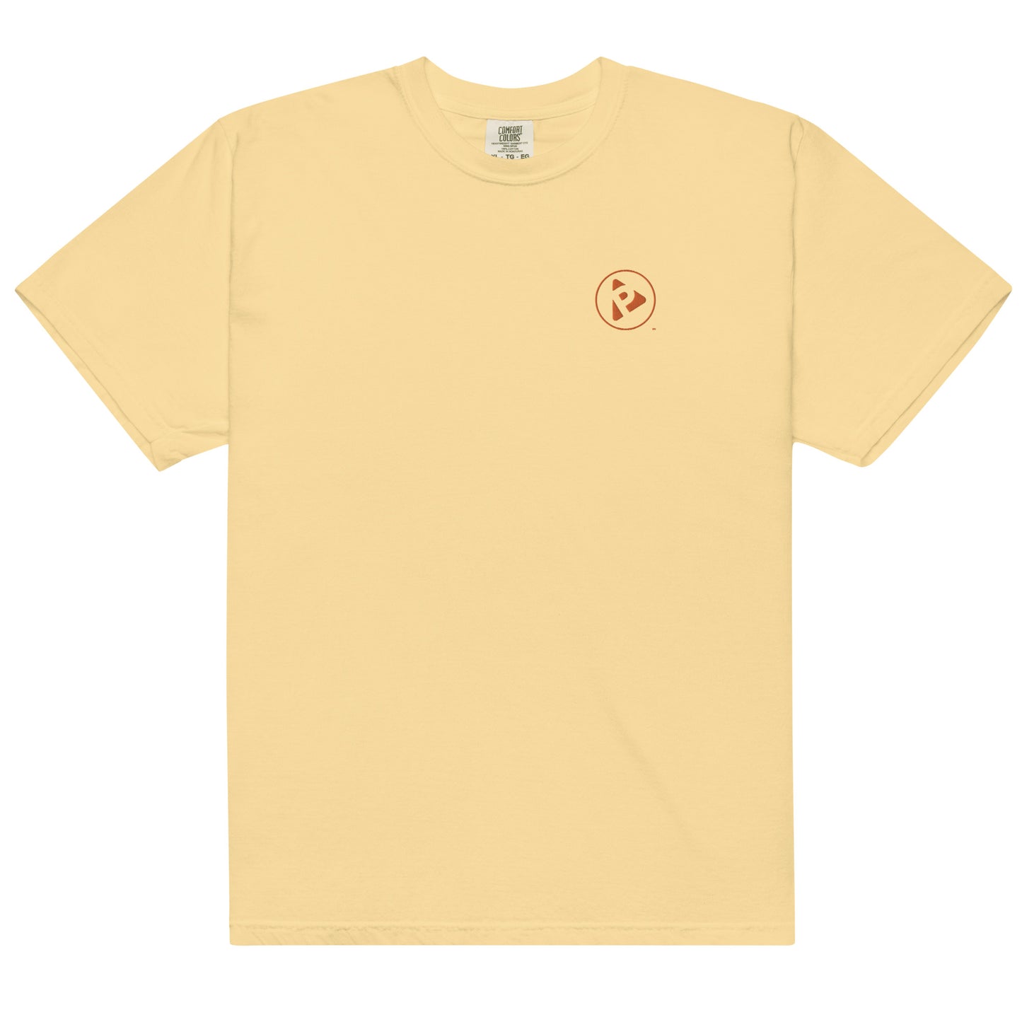 PECAN Circle Logo Unisex garment-dyed heavyweight t-shirt